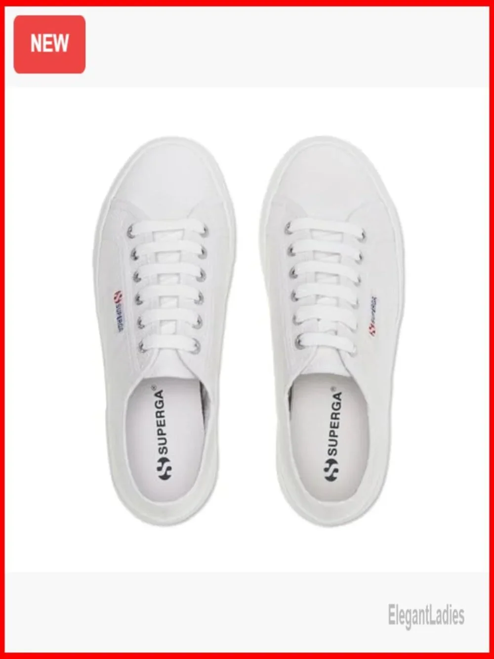 Platform Sneakers in Cotton Canvas with Vulcanized Rubber Sole